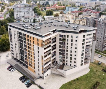 Budynek przy ul. Wiosennej w Kielcach