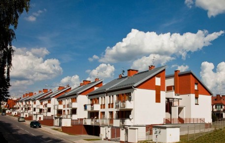 Domy w zabudowie szeregowej przy ul. Langiewicza